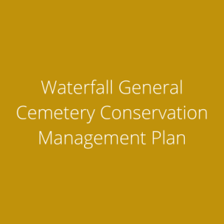 Waterfall General (Garrawarra) Cemetery Conservation Management Plan