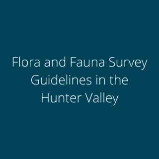 Flora and Fauna Survey Guidelines in the Hunter Valley